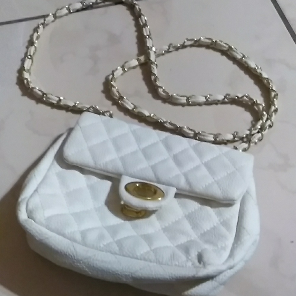 White cross body